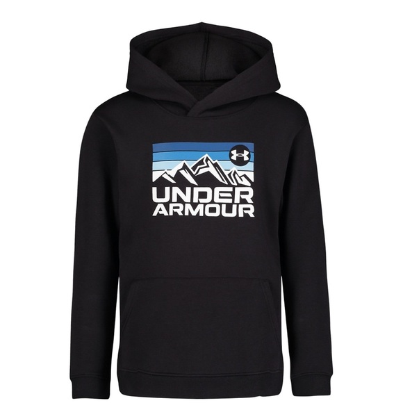 Under Armour Other - Under Armour Black Graphic Hoodie Sweatshirt